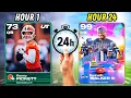 24 Hours To Build The GREATEST Madden Ultimate Team