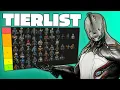 The ULTIMATE Warframe Tierlist 2025