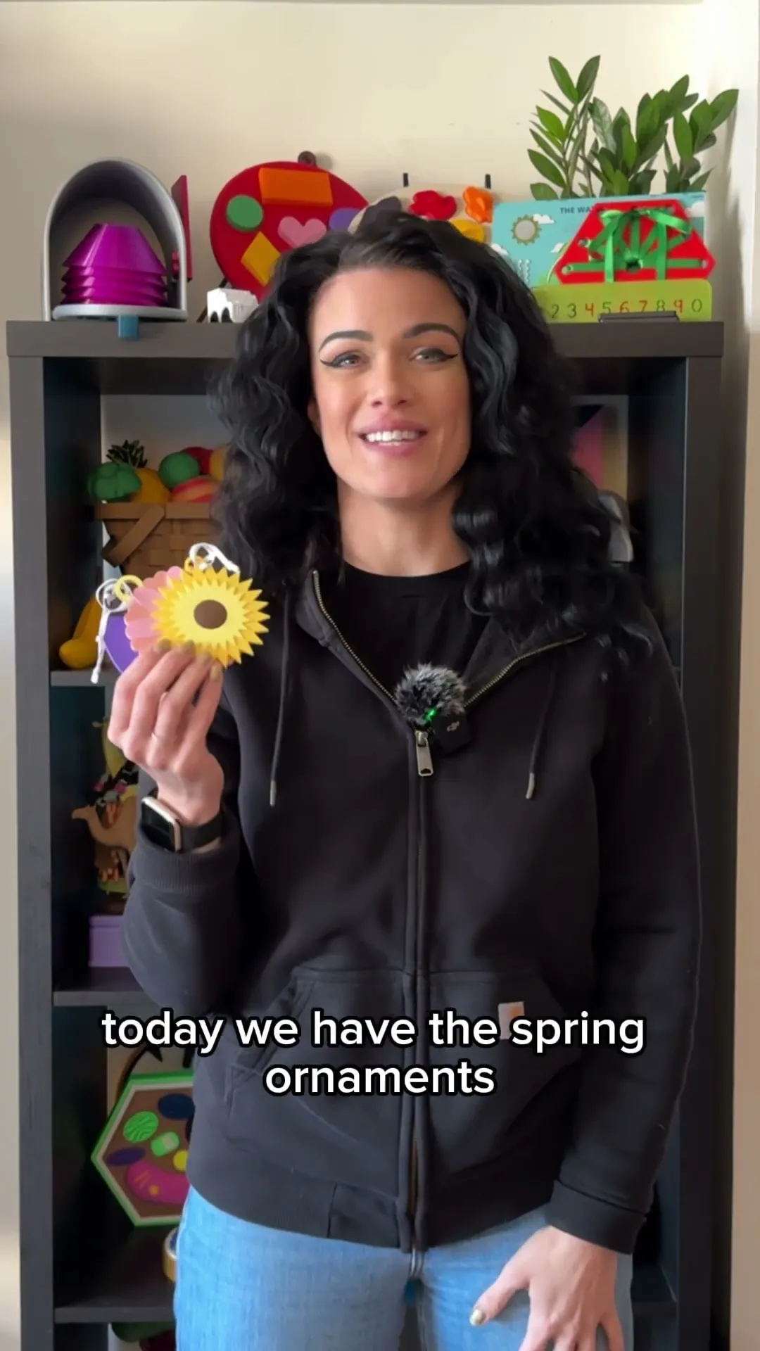 Spring Flower Themed Ornaments