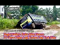 TERJADI LAGI KORBAN !!! DETIK DETIK TRUK TRONTON HINO TERGULING MUATAN CANGKANG TUMPAH