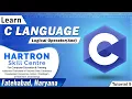 C Language Tutorial 9 Logical Operator And HARTRON SKILL CENTRE FATEHABAD