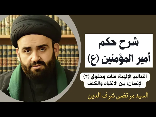 ⁣شرح حكم أمير المؤمنين عليه السلام (3) | السيد مرتضى شرف الدين