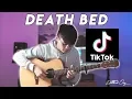 Lagu Death Bed Fingerstyle Guitar | Powfu ( Coffee for your head ) | Edward Ong