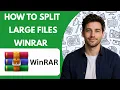 How to Split Large Files with WinRAR Full Guide 2026