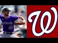 Washington Nationals Sign Chad Kuhl Fantasy Baseball MLB News