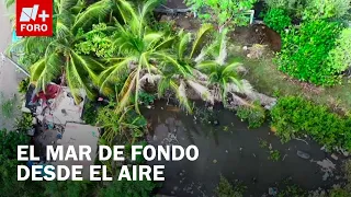 Así lucen las inundaciones en San Blas tras el paso del huracán Simón