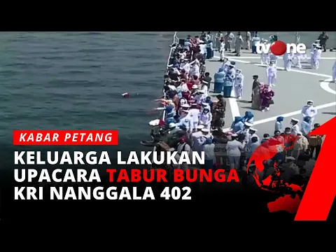 150 Keluarga Awak KRI Nanggala-402 Tabur Bunga di Perairan Bali