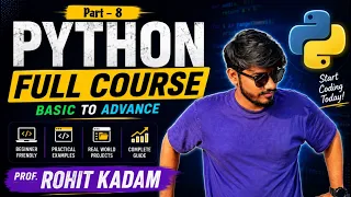 Python Full Course Part - 8 for Beginners to Advanced Learn Python in One Course 2026