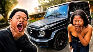 I SURPRISED SEEMAH WITH MY NEW CAR!! 😱🔥