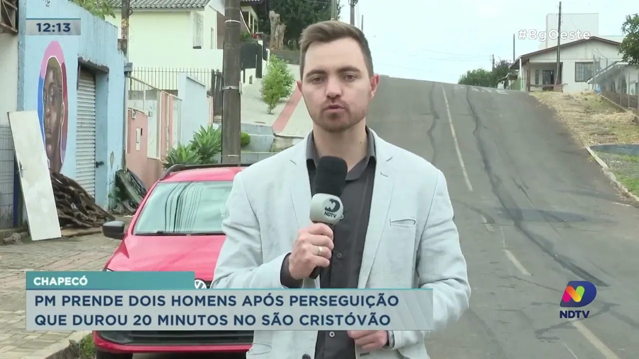 PM prende dois homens após perseguição que durou 20 minutos no Bairro São Cristóvão