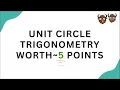 SAT Math Unit Circle Trigonometry