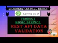 Adding Data Validation Microservices Demo with Spring Boot