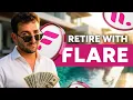 How Many Flare FLR Do You Need to Retire a MILLIONAIRE