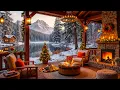 Lagu Warm Winter Jazz Music at Cozy Lakeside Porch Ambience ❄ Smooth Jazz Instrumental Music for Studying