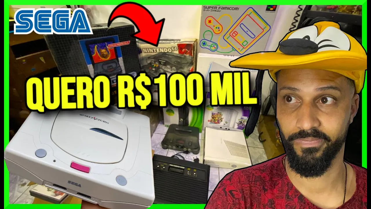 CAÇADA GAMER: PEGUEI O LOTE MONSTRO DE VÍDEO GAMES  JOGOS E MUITA RARIDADE