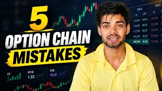 Option Chain Mistakes Traders Must Avoid | OI, PCR, VIX & Support Resistance Explained