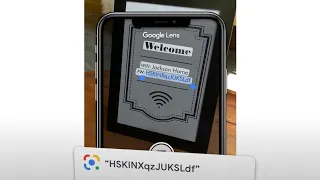 Scan Text with Google Lens