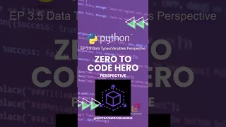 EP3 FULL Python Variables Data Types Explained Beginner to Intermediate Guide SHORTS AVAIL