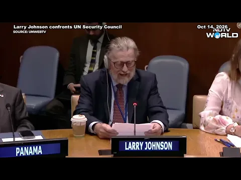 Ex CIA Officer Larry Johnson confronts the UN Security Council on UKRAINE