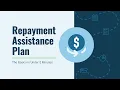 Repayment Assistance Plan The Basics in Under 2 Minutes