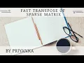 Fast Transpose