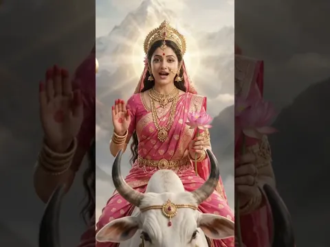 Divine Blessing from maa shailputri #newbhajan