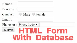 Insert HTML form data into SQL Database using PHP