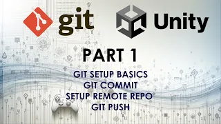 Unity Git Tutorial 2024 - PART 1 Git Basics Git Commit Git Push