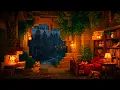 Rainy Cave Hideout Minecraft Music with Soft Rain for Sleeping Studying 10 Hours