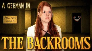 A GERMAN in the BACKROOMS [Horror Short]