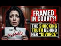 Framed in Court The Shocking Truth Behind Her Divorce