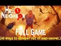 Download Lagu Hello Neighbor (Full GAME) Longplay Playthrough Gameplay (All ways to escape + out of map + Secrets)