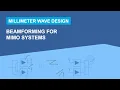 Design of 5G mmWave Beamforming Systems