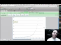 Log graphing in Excel