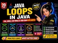 Loops in Java for while do-while for-each Explained Simply