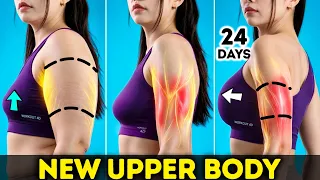 Day 2 of 6 | Bat Wings & Armpit Rolls | Do this to GET NEW UPPER BODY