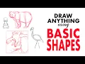 Download Lagu How to Draw Anything Using Basic Shapes