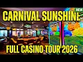 Carnival Sunshine Casino Full Tour All Slots Table Games