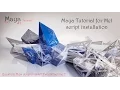 Maya Tutorial for Mel script installation