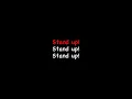 STAND UP! SIT DOWN! SONG