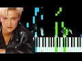Roxette - Listen To Your Heart Piano Tutorial