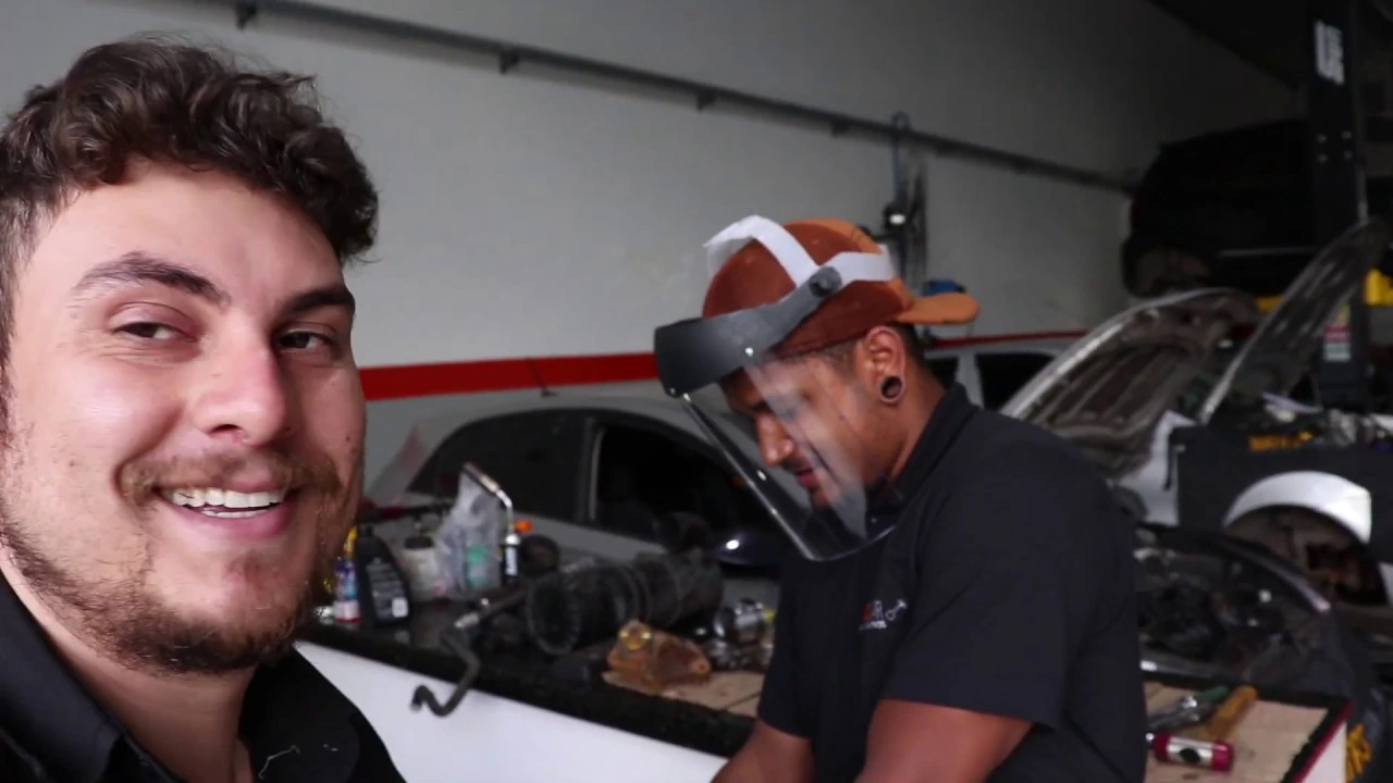 Começamos a montar o motor do Tempra 16V!!! Sera que ta ficando bom????