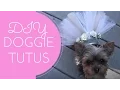 DIY Yorkie Dog Tutus Tutorial