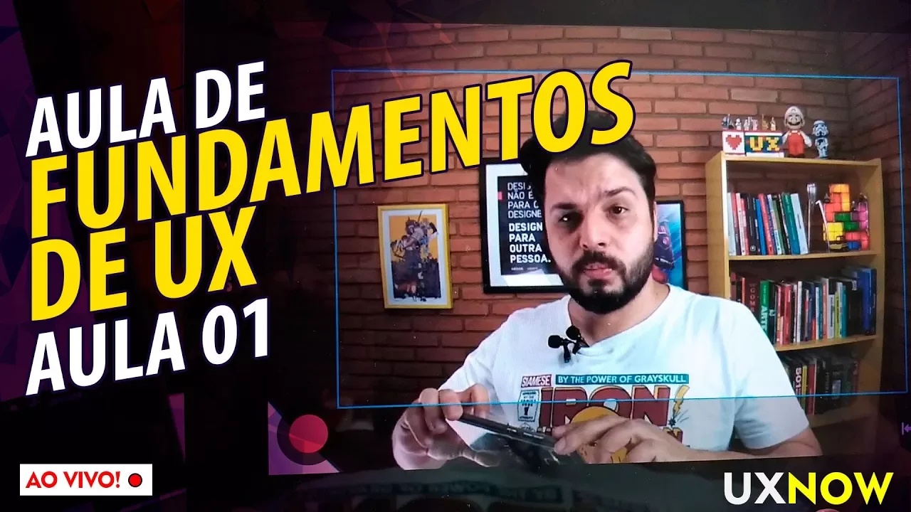 Aula de UX // Fundamentos 1 // AOVIVO