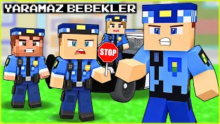 KEREM KOMİSER ZENGİN VE FAKİR'İN YARAMAZ BEBEKLERİ POLİS OLDU! 😱 - Minecraft