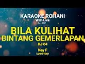 Lagu BILA KULIHAT BINTANG GEMERLAPAN (Key F) Kunci nada rendah - KARAOKE ROHANI KRISTEN