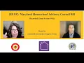 Maryland HB832 Zoom Debate 2022