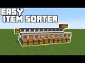 Easy Item Sorter - Minecraft 1 16 Tutorial Java Edition