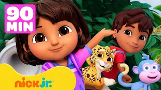 Помогаем Dora 90 минут! с Diego и Boots #3 | Dora & Friends