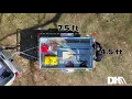 DK2 Trailers MMT5X7 5-in-1 5 x 7 Multi-Utility Trailer Galvanized Steel
